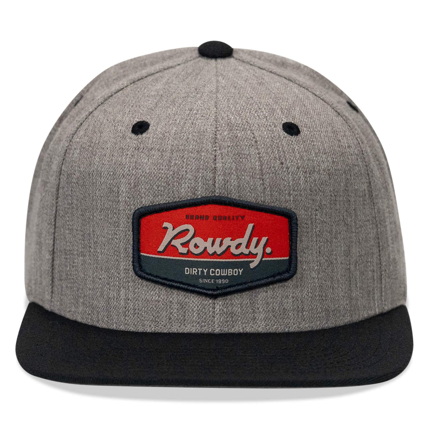 Rowdy. USA Dirty Cowboy Patch Flatbill Snapback - DIRTY COWBOY USA - Flyclothing LLC