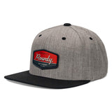 Rowdy. USA Dirty Cowboy Patch Flatbill Snapback - DIRTY COWBOY USA - Flyclothing LLC