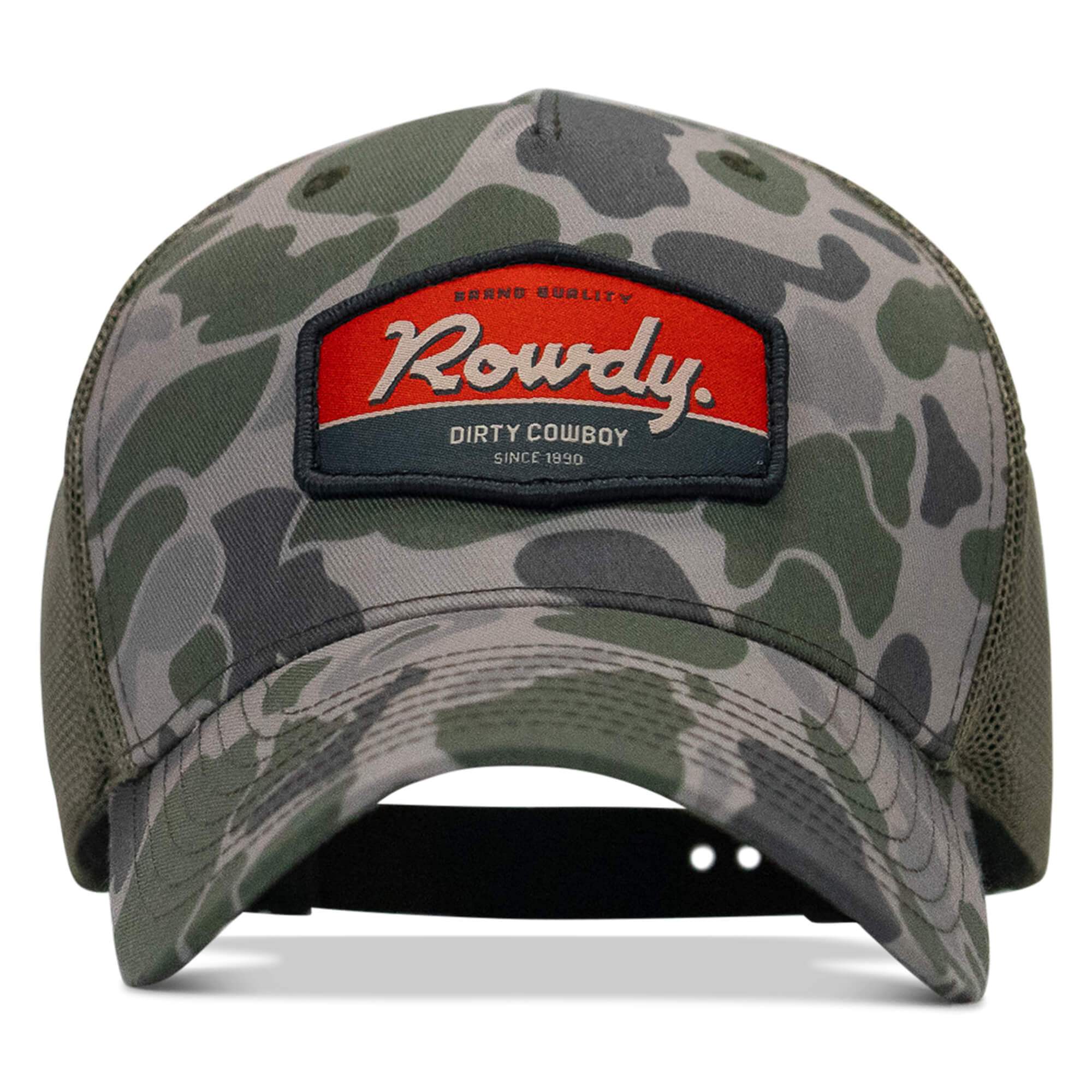 Rowdy. USA Dirty Cowboy Patch SnapBack - DIRTY COWBOY USA - Flyclothing LLC