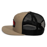 Rowdy. USA Dirty Cowboy Patch Flatbill Snapback - DIRTY COWBOY USA - Flyclothing LLC