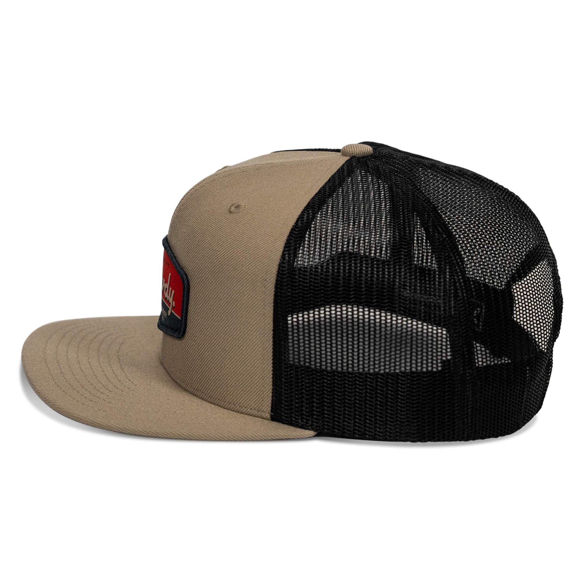 Rowdy. USA Dirty Cowboy Patch Flatbill Snapback - DIRTY COWBOY USA - Flyclothing LLC