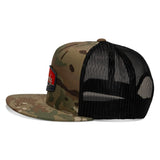 Rowdy. USA Dirty Cowboy Patch Flatbill Snapback - DIRTY COWBOY USA - Flyclothing LLC