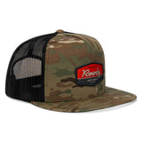 Rowdy. USA Dirty Cowboy Patch Flatbill Snapback - DIRTY COWBOY USA - Flyclothing LLC