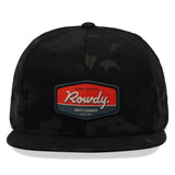 Rowdy. USA Dirty Cowboy Patch Flatbill Snapback - DIRTY COWBOY USA - Flyclothing LLC