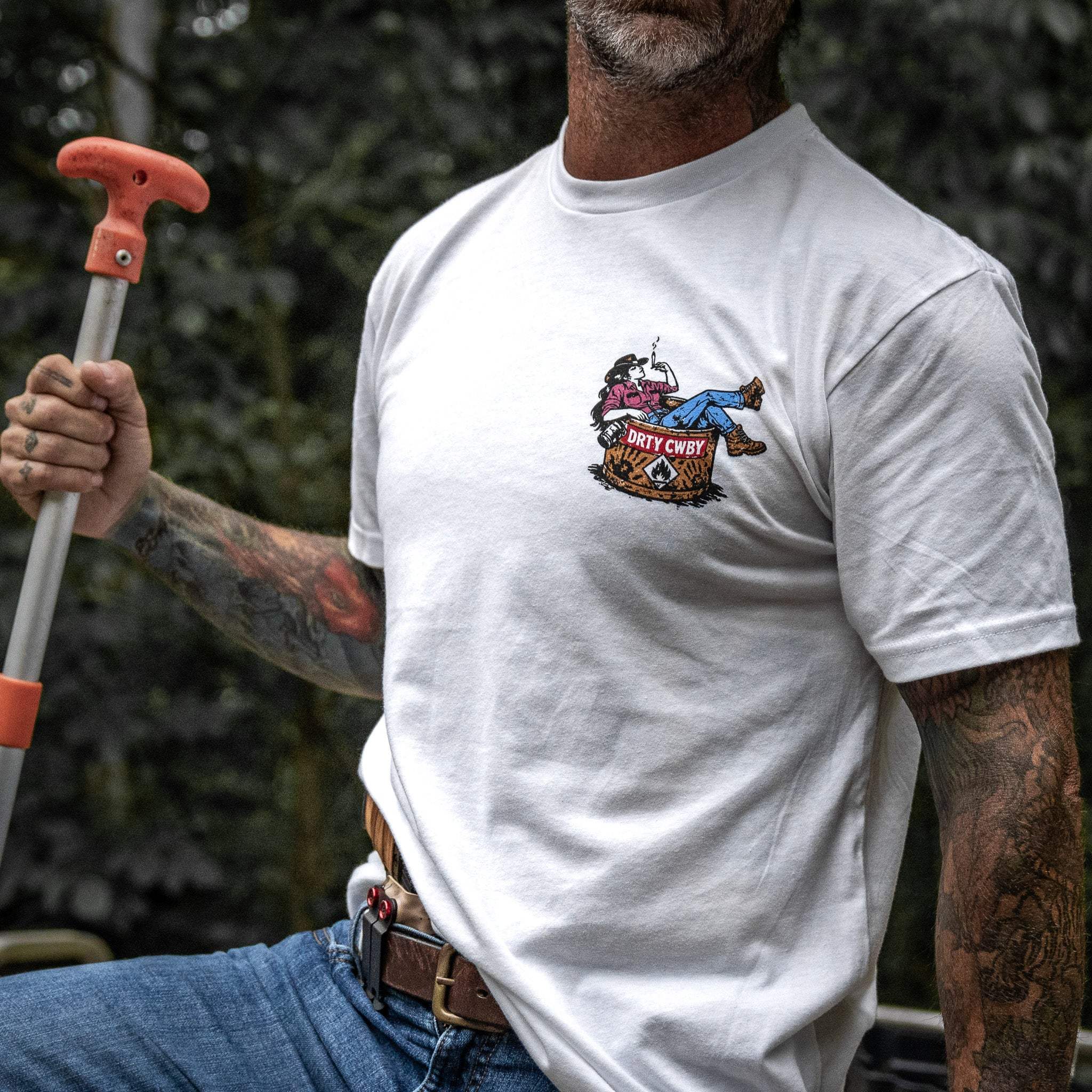 Rowdy Women Welcomed Men's T-Shirt - DIRTY COWBOY USA - Flyclothing LLC