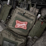 Rowdy PVC Velcro Patch - DIRTY COWBOY USA - Flyclothing LLC