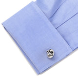 Sterling Silver Knot Cufflinks - Cufflinks.com - Flyclothing LLC
