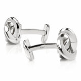 Sterling Silver Knot Cufflinks - Cufflinks.com - Flyclothing LLC
