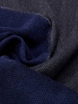 Romeo (blue/grey) - Italian warm and soft scarf made from 100% wool