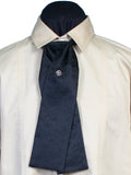 Scully Leather Black Paisley Gentlemen's Tie