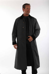 Scully Gun Metal Canvas Duster
