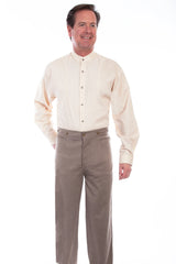 Scully Leather Brown Herringbone Pant - RW341X-BRN - Scully Leather - Flyclothing LLC