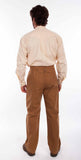 Scully Leather rangewear brown saddle seat pant - Scully Leather