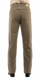 rangewear taupe 97% cotton 3% spandex rail stripe pant - Scully Leather