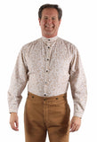 Scully Leather Ivory Paisley Shirt - Scully Leather