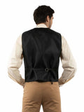 Scully Leather Red Old West Vest Big Tall - Scully Leather