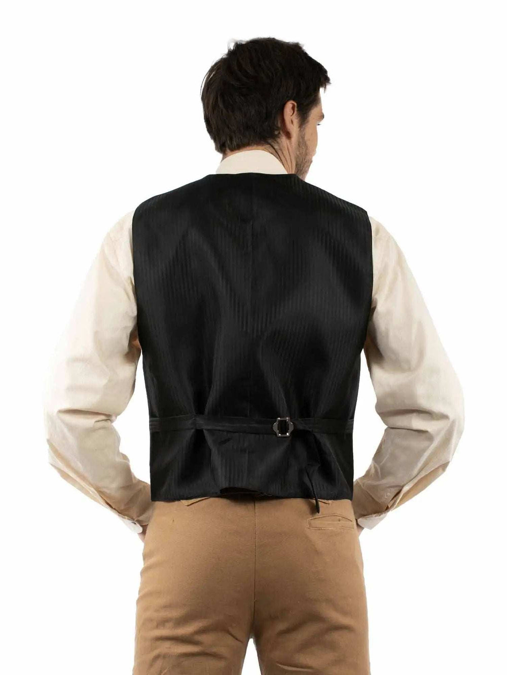 Scully Leather Blue Old West Vest Big & Tall - Scully Leather - Flyclothing LLC