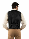 Scully Leather Blue Old West Vest - Scully Leather
