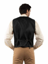 Scully Leather Blue Paisley Vest - Scully Leather - Flyclothing LLC