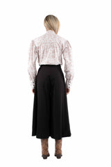 Scully White Floral Print Blouse