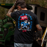 Can't Fake Work Ethic Men's T-Shirt - DIRTY COWBOY USA - Flyclothing LLC
