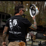 F*ck The Left Men's T-Shirt - DIRTY COWBOY USA - Flyclothing LLC