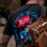 Can't Fake Work Ethic Men's T-Shirt - DIRTY COWBOY USA - Flyclothing LLC