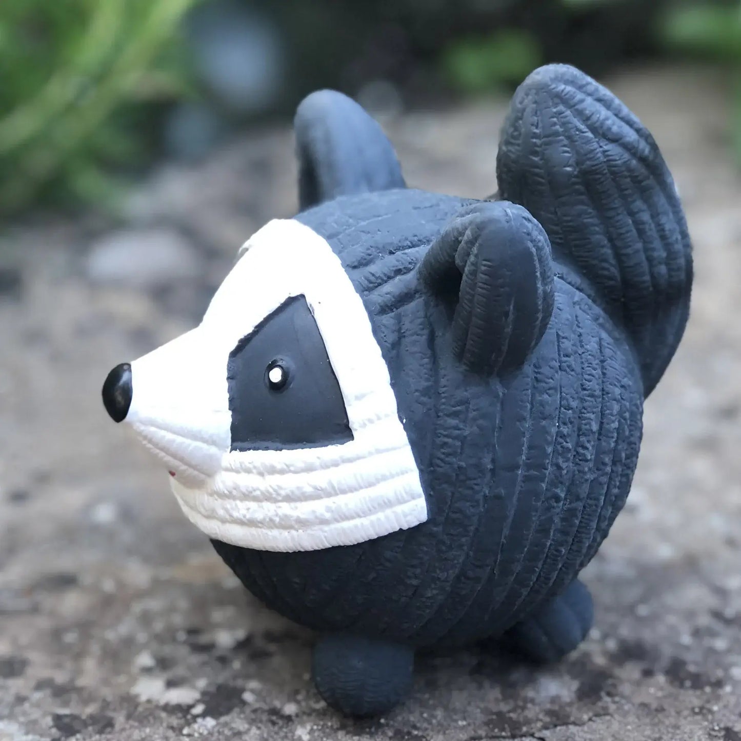 Reggie Raccoon Ruff-Tex® Latex Ball Dog Toy, Large - HuggleHounds - Flyclothing LLC