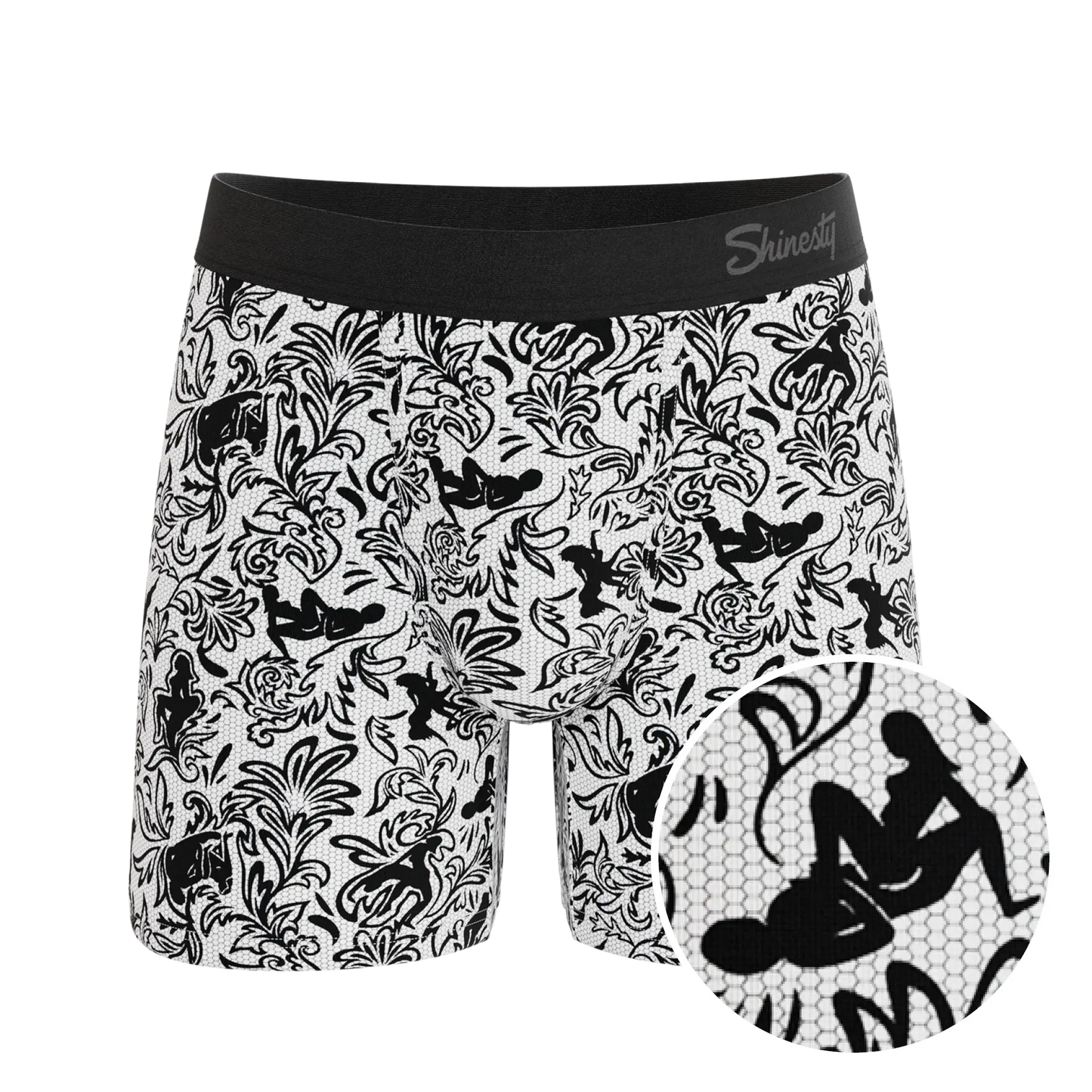 The Racy & Lacy | Provocative Lace Print Ball Hammock® Pouch Underwear - Shinesty - Flyclothing LLC