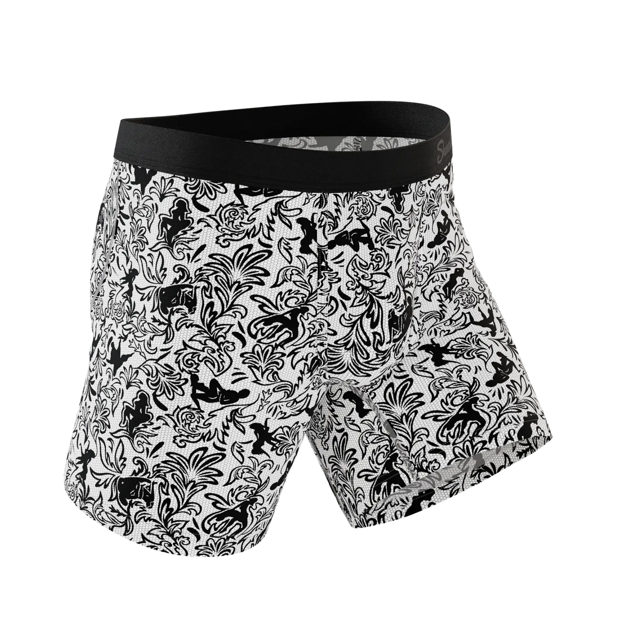 The Racy & Lacy | Provocative Lace Print Ball Hammock® Pouch Underwear - Shinesty - Flyclothing LLC