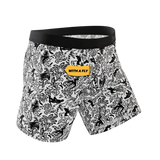 The Racy & Lacy | Provocative Lace Print Ball Hammock® Pouch Underwear With Fly - Shinesty - Flyclothing LLC