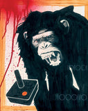 Black Market Art Company Rage Stick Print