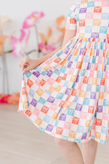 SALE Rainbow Ribbons S/S Pocket Twirl Dress - Mila & Rose ® - Flyclothing LLC