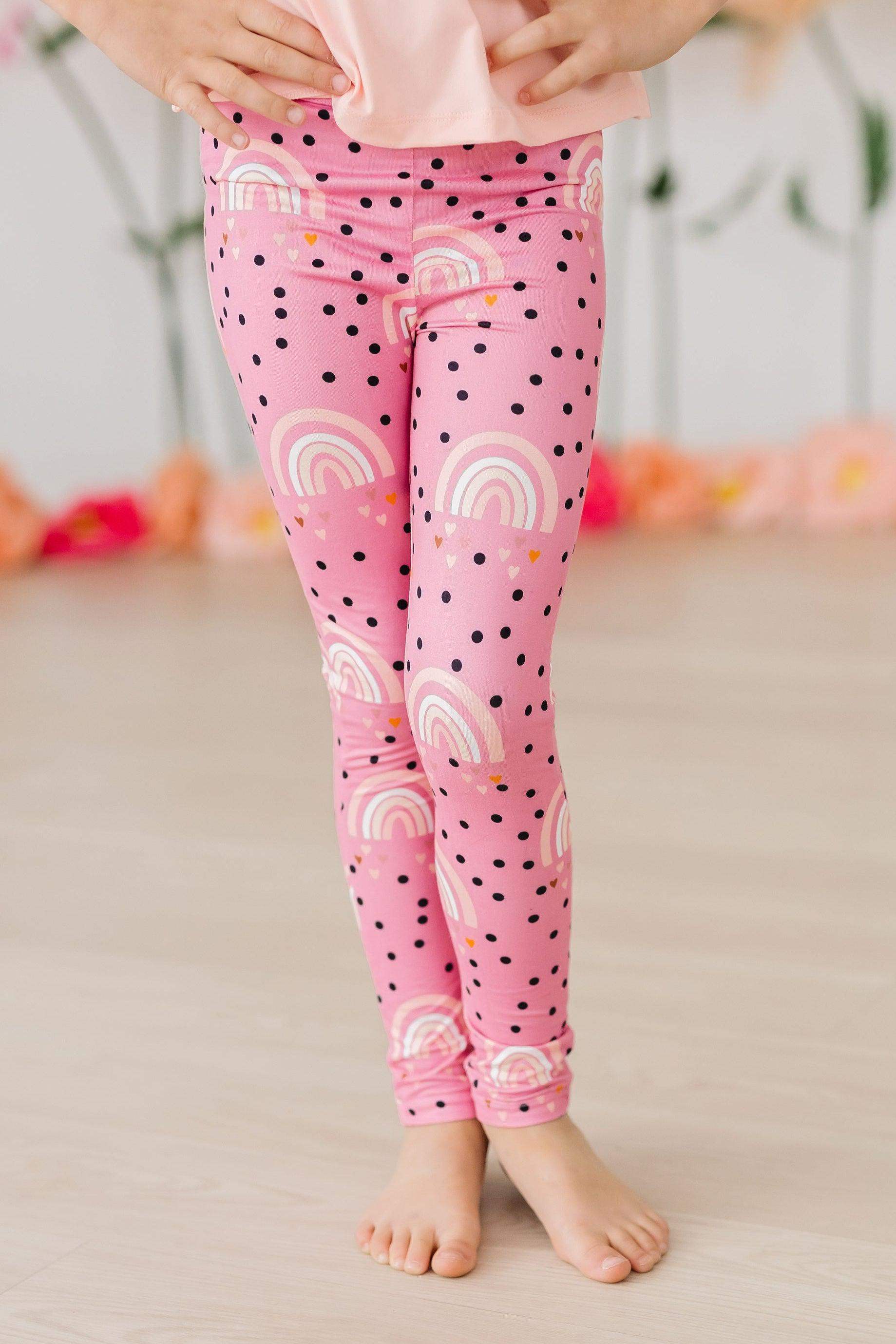 Rainbow Wishes Leggings - Mila & Rose ® - Flyclothing LLC