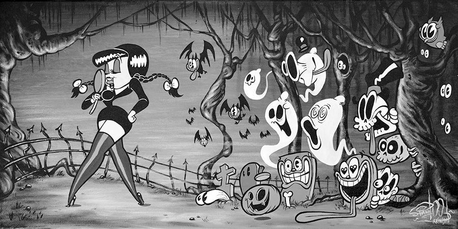 Black Market Art Company Raise The Dead Print