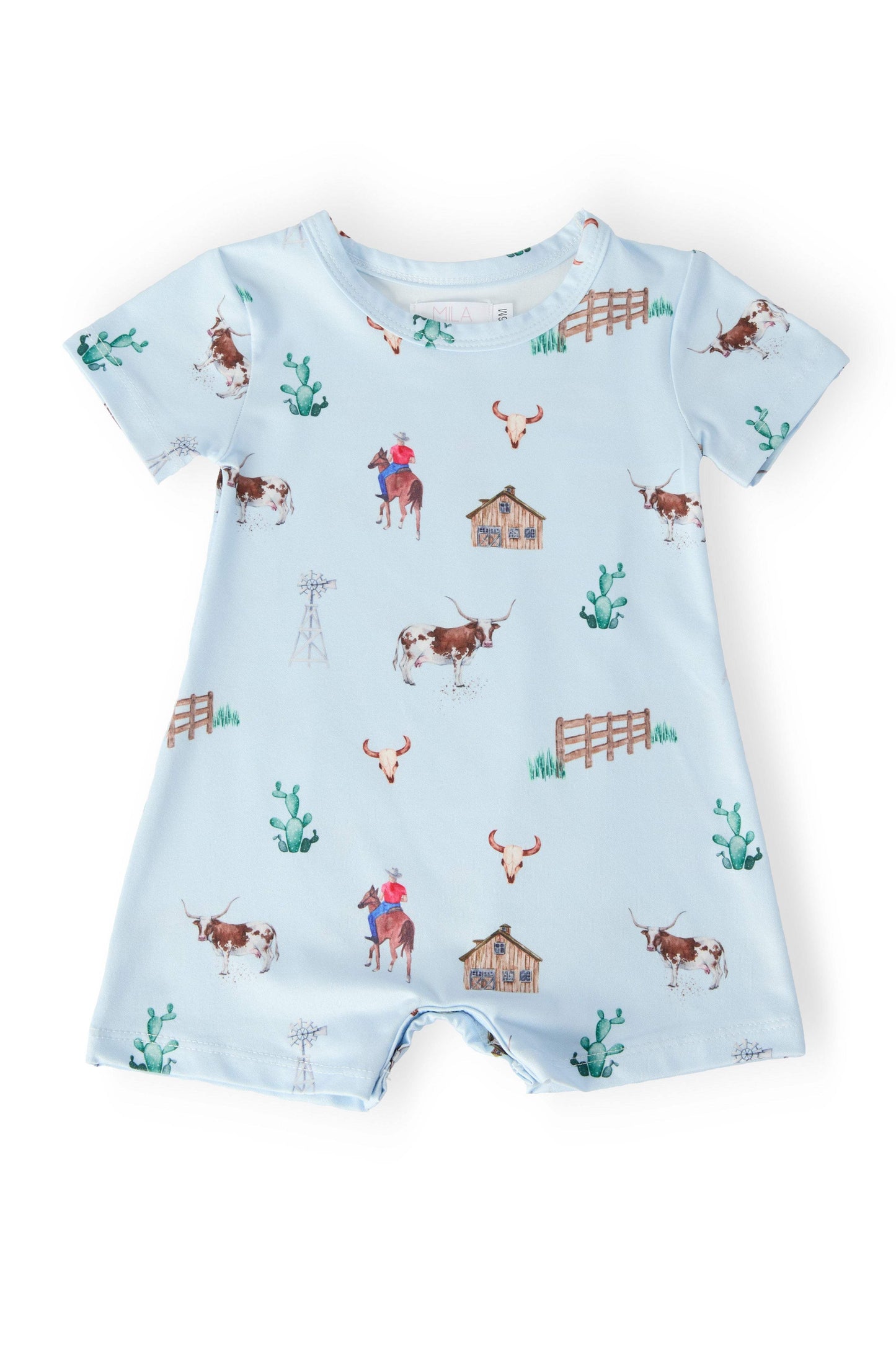 Ranch Hand S/S Shorty One-Piece - Mila & Rose ® - Flyclothing LLC