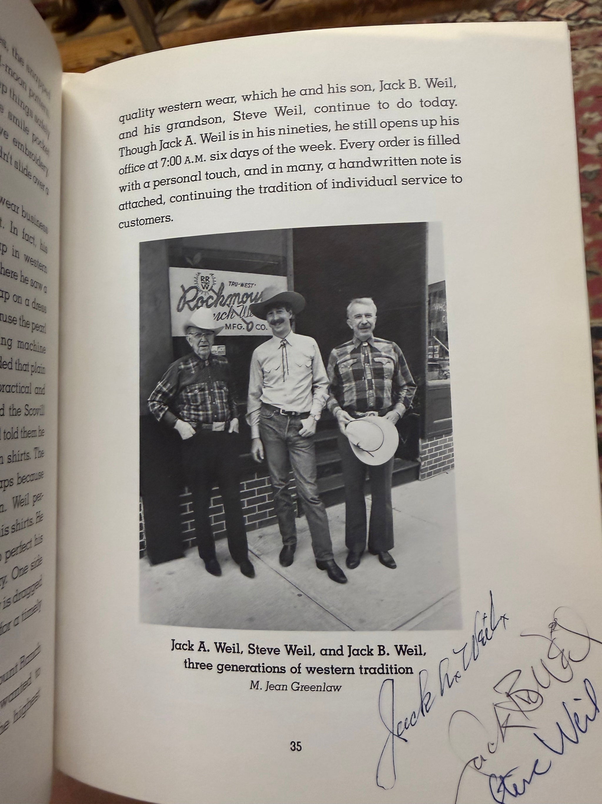 Rockmount Ranch Wear Ranch Dressing: The Story of Western Wear Signed by Author and 3 Generations - Rockmount Clothing - Flyclothing LLC