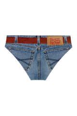The Ranch Hand | Western Denim Ball Hammock® Pouch Swim Briefs - Shinesty - Flyclothing LLC