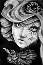 Black Market Art Company Ravens Mistress Print