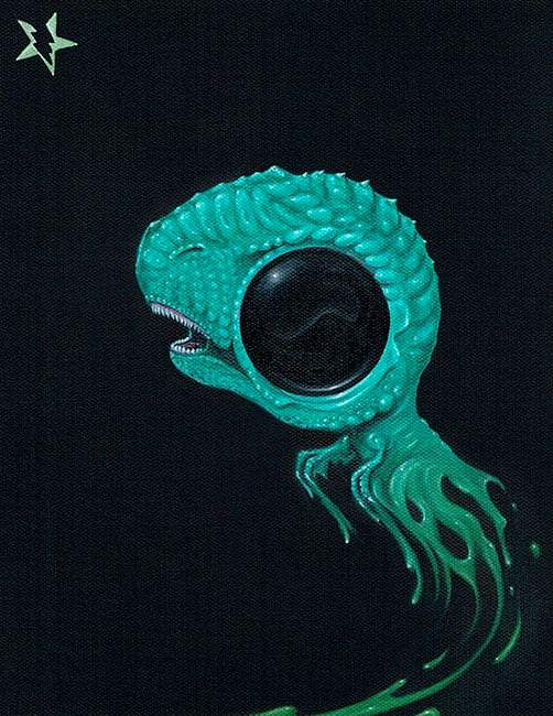 Black Market Art Company Rawr Print - Black Market Art Company - Flyclothing LLC