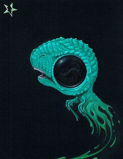 Black Market Art Company Rawr Print - Black Market Art Company - Flyclothing LLC