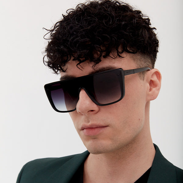 Rayz - Limited Edition Black Squared Sunglasses - TopFoxx - Flyclothing LLC