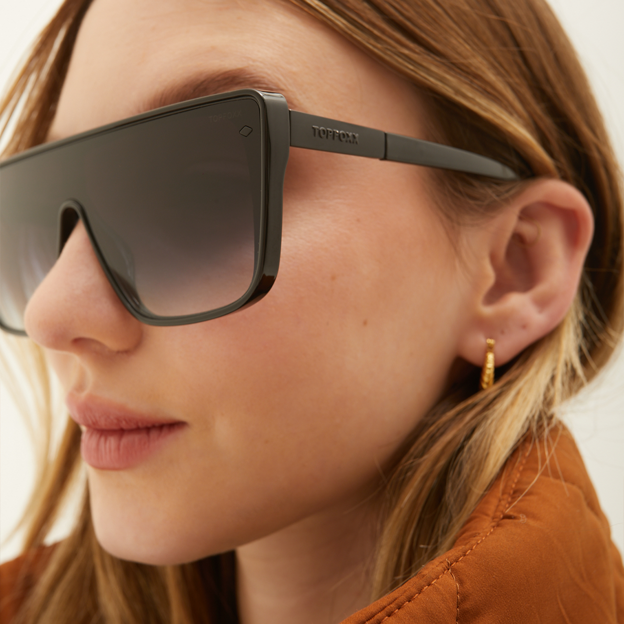 Rayz - Limited Edition Black Squared Sunglasses - TopFoxx - Flyclothing LLC