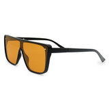Sustainable Rayz - Limited Edition Yellow Squared Sunglasses - TopFoxx - Flyclothing LLC