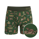The Really Happy Camper | Camping Ball Hammock® Pouch Underwear With Fly - Shinesty - Flyclothing LLC