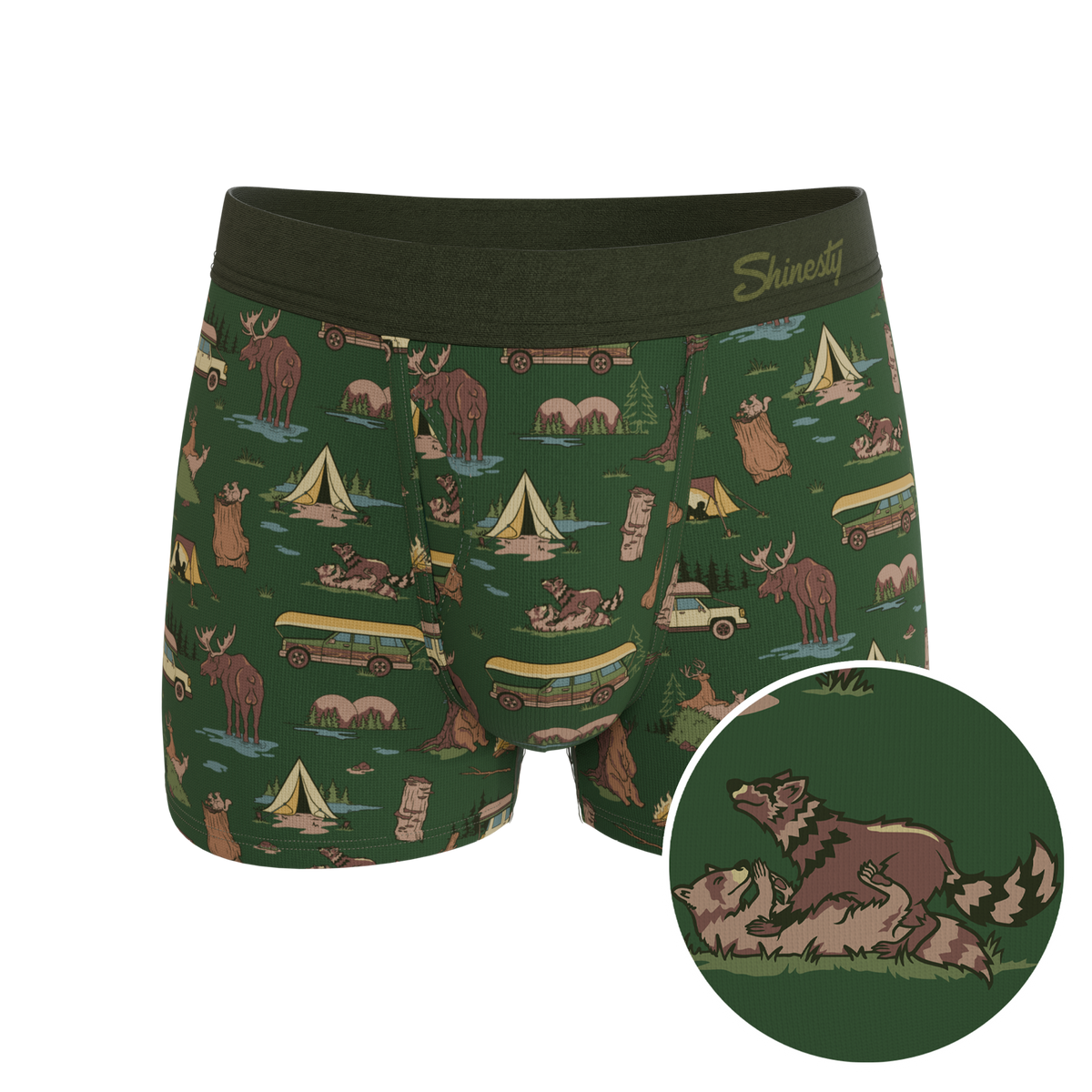 The Really Happy Camper | Camping Ball Hammock® Pouch Trunks Underwear