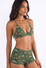 The Really Happy Camper | Camping Modal Boyshort Underwear