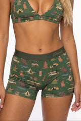 The Really Happy Camper | Camping Women’s Boxers - Shinesty - Flyclothing LLC