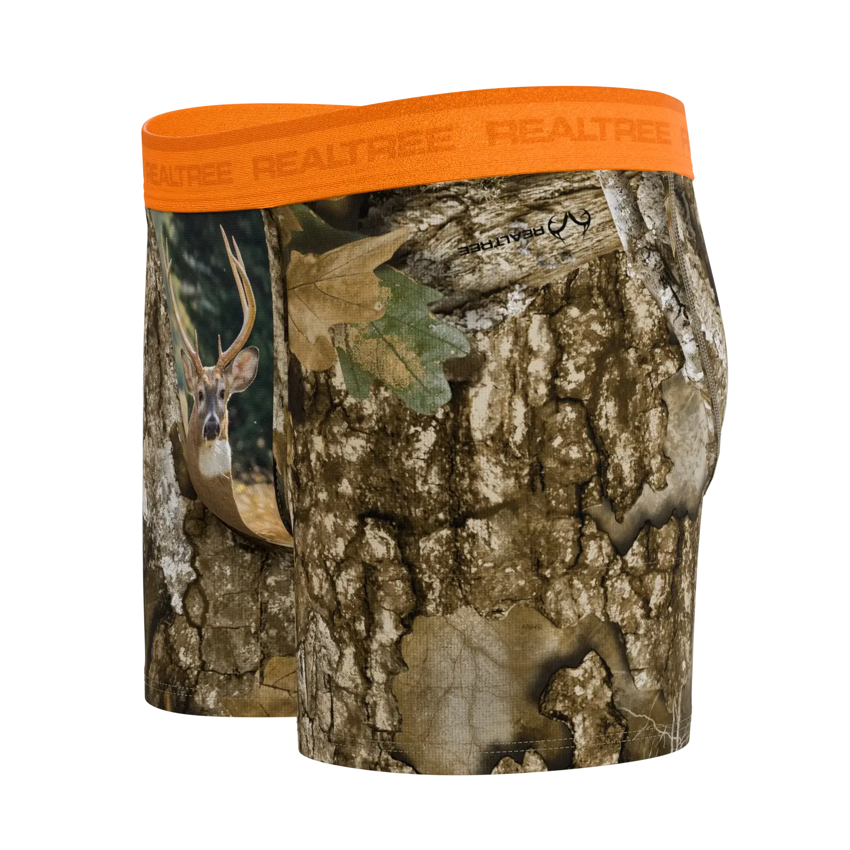 The Wild Game | Realtree x Shinesty Neon Orange Boy's Boxer Briefs - Shinesty - Flyclothing LLC