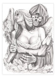 Black Market Art Company Reaper Embrace Print